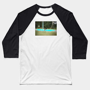 Magpie / Swiss Artwork Photography Baseball T-Shirt